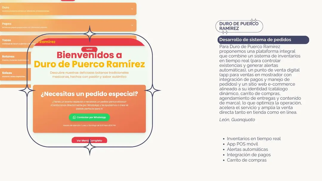 Proyecto DURO DE PUERCO RAMÍREZ
