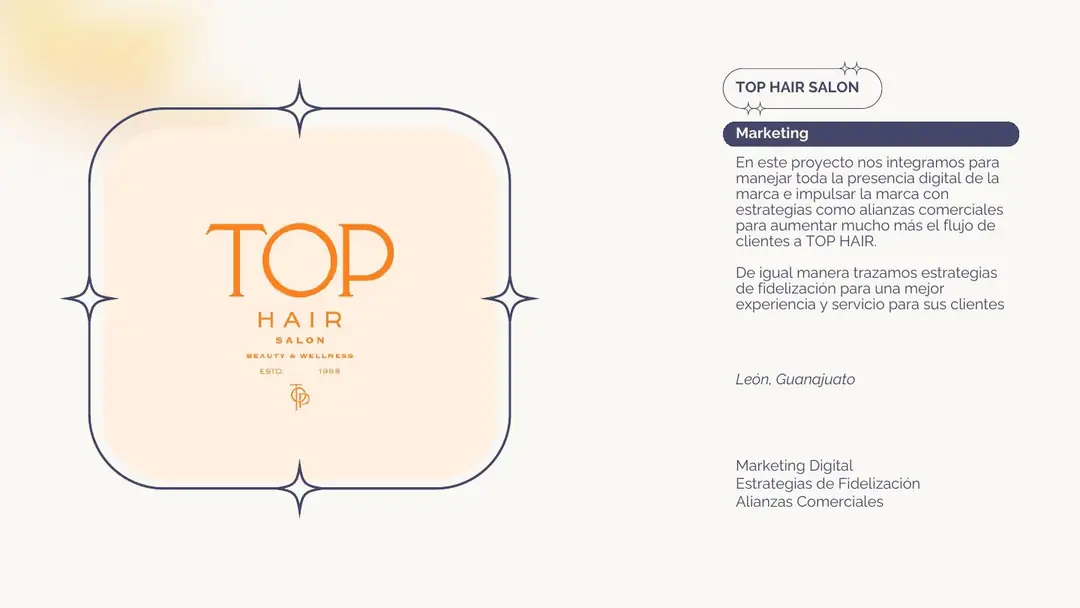 Proyecto TOP HAIR SALON